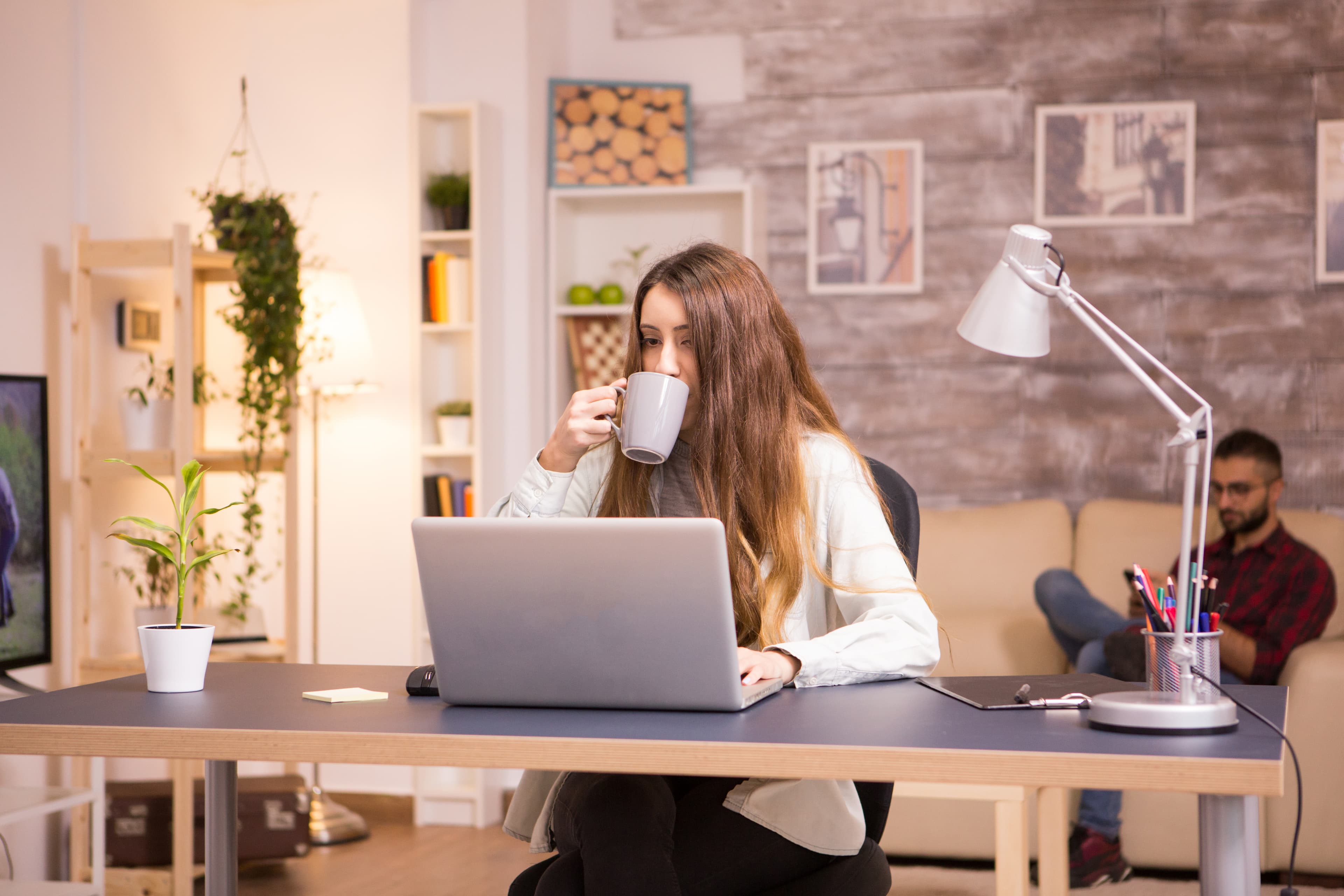 Home Office Umgebung für virtuelles Büro